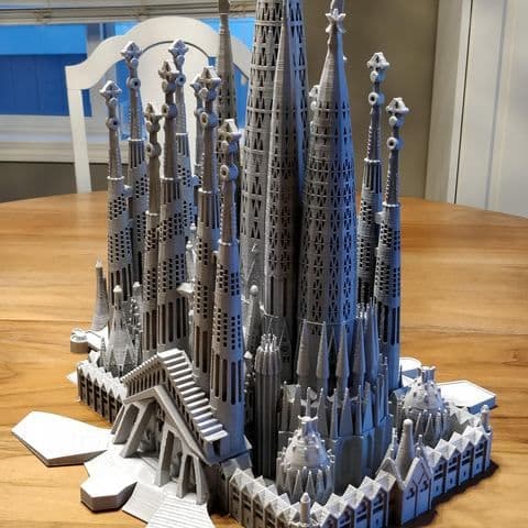 Sagrada Família model (2020)